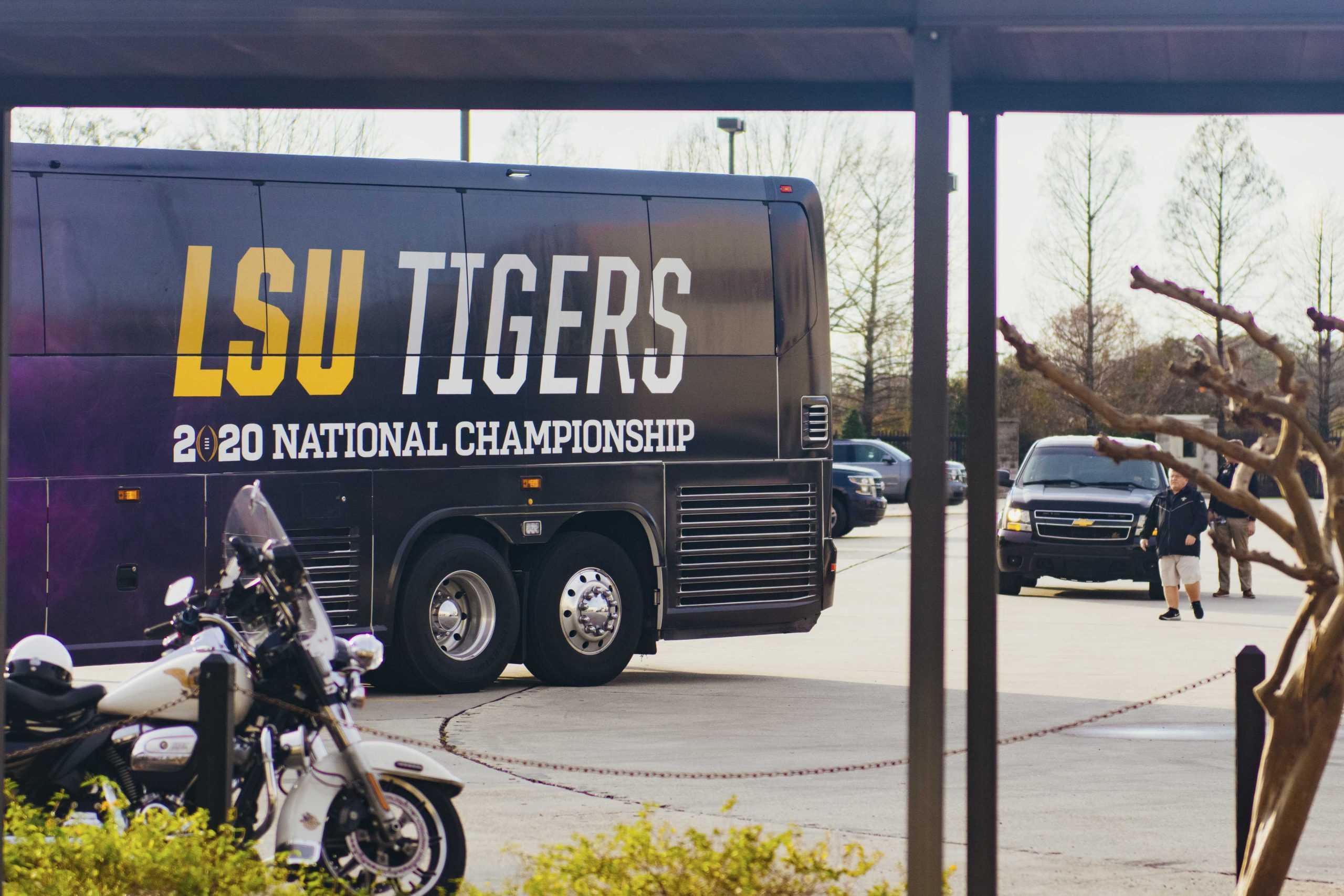 PHOTOS: LSU practices for CFP National Championship