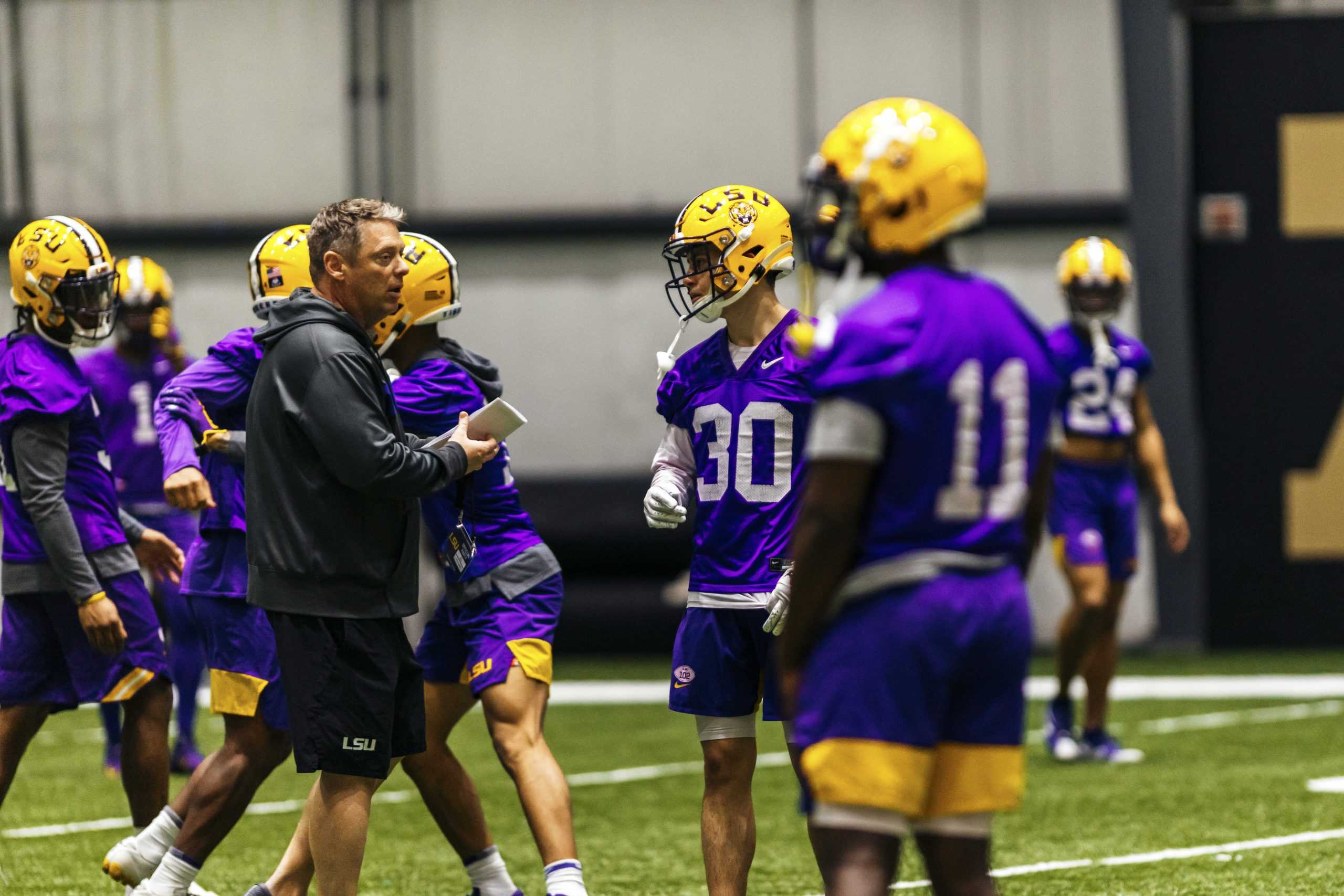 PHOTOS: LSU practices for CFP National Championship