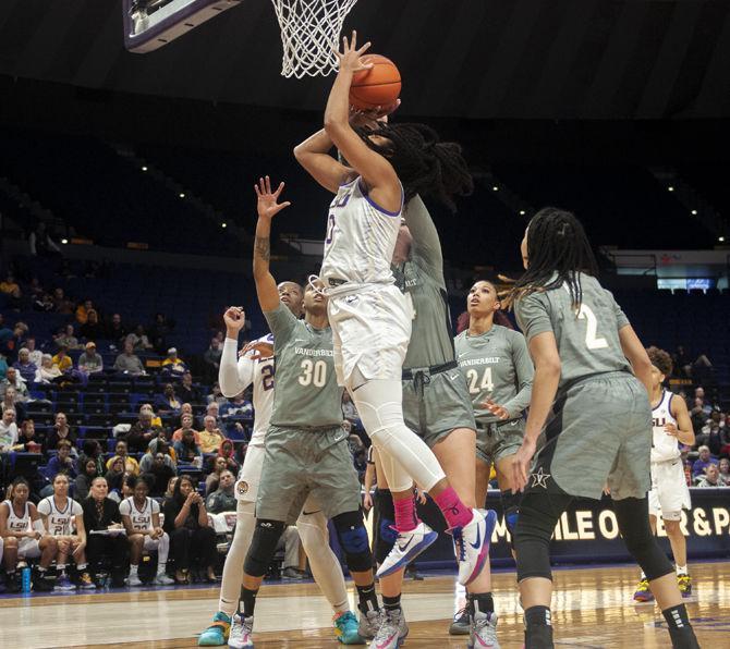 LSU Women's Basketball Defeats Vanderbilt