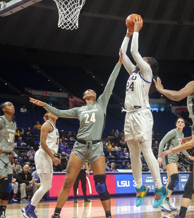 LSU Women's Basketball Defeats Vanderbilt