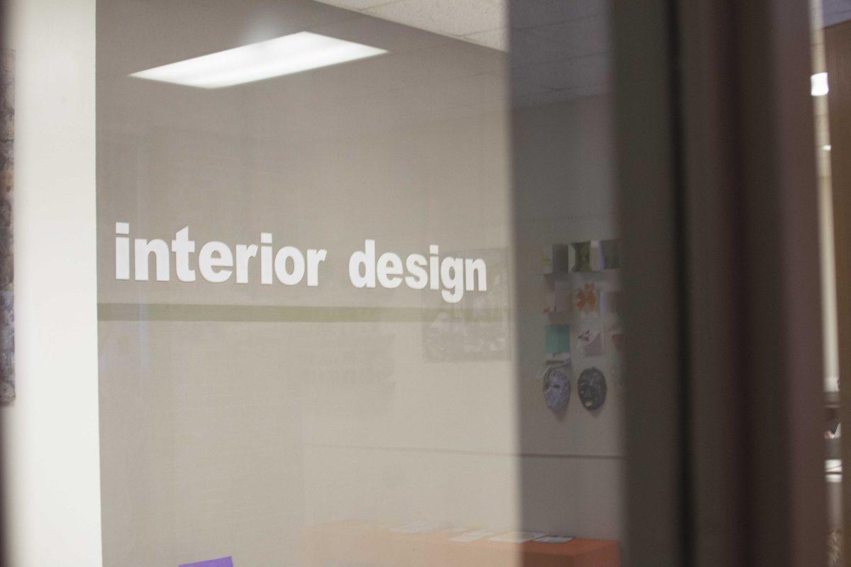 The Interior Design studio in the Art and Design Building on Wednesday, October 16, 2019.