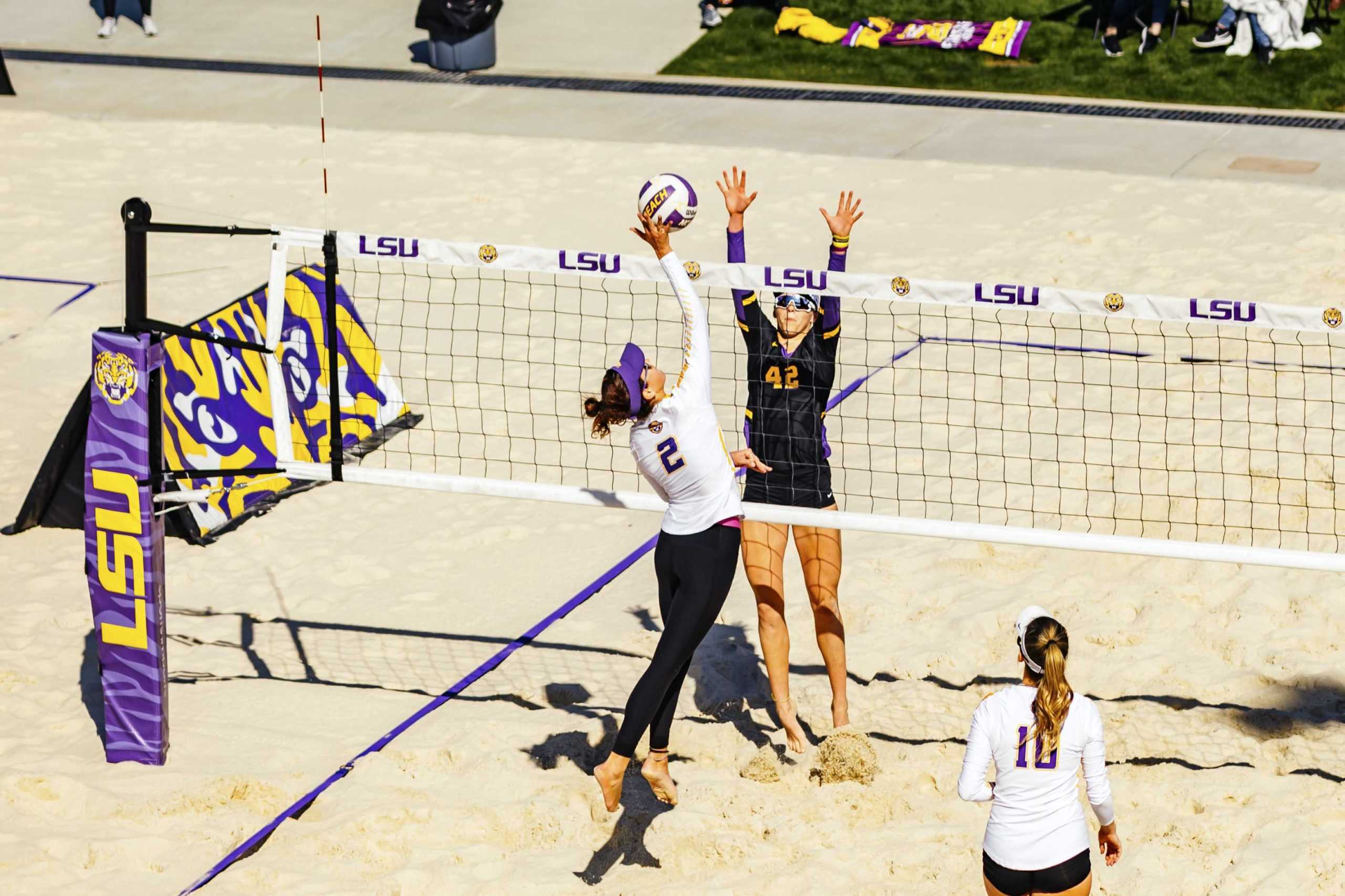 LSU beach volleyball rises to the top, only to come up short in the end