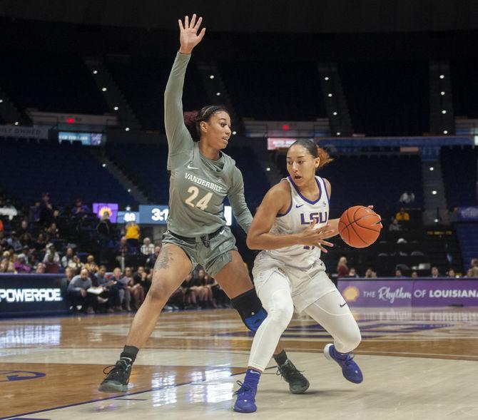 LSU Women's Basketball Defeats Vanderbilt