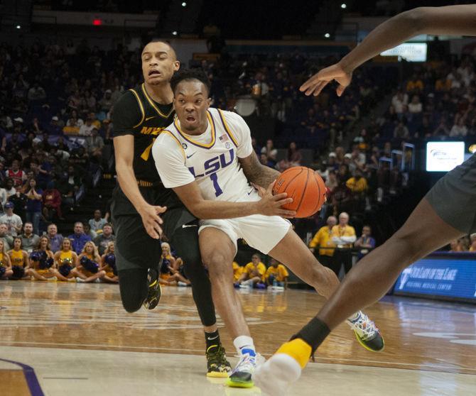 PHOTOS: LSU men's basketball defeats Mizzou