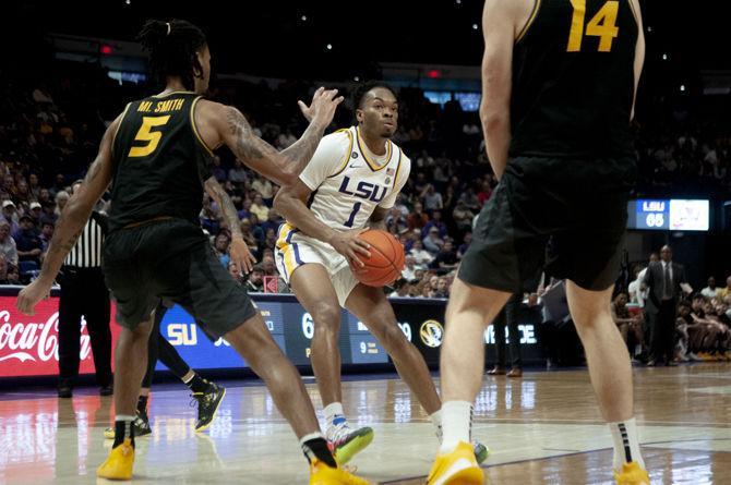 PHOTOS: LSU men's basketball defeats Mizzou