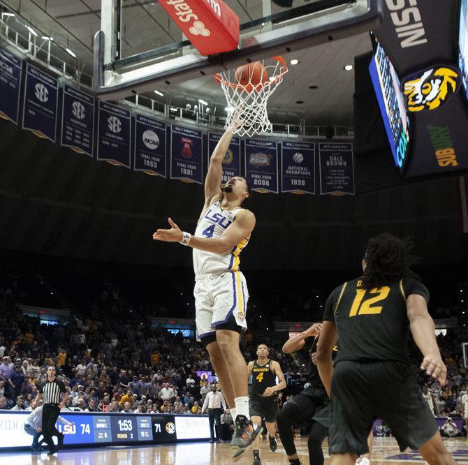 PHOTOS: LSU men's basketball defeats Mizzou