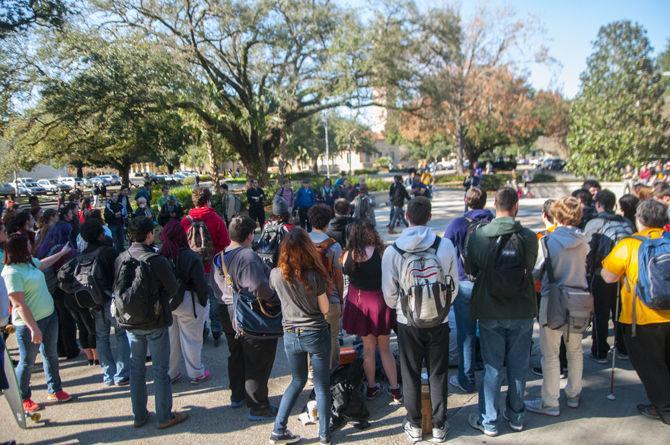 'Just a show': Controversial preacher Brother Jed Smock visits LSU, receives negative feedback from students