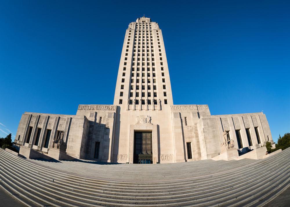 The Louisiana State Capitol in Baton Rouge, Louisiana.