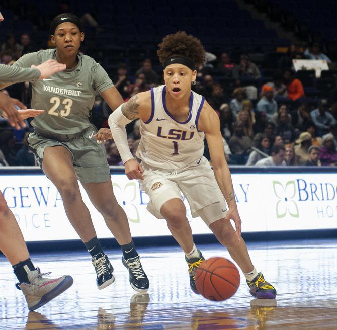 LSU Women's Basketball Defeats Vanderbilt