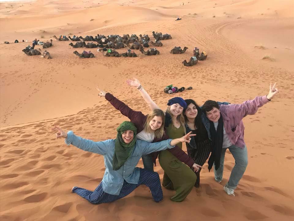 LSU students travel to the Sahara Desert in Morocco as part of a spring break study abroad program.