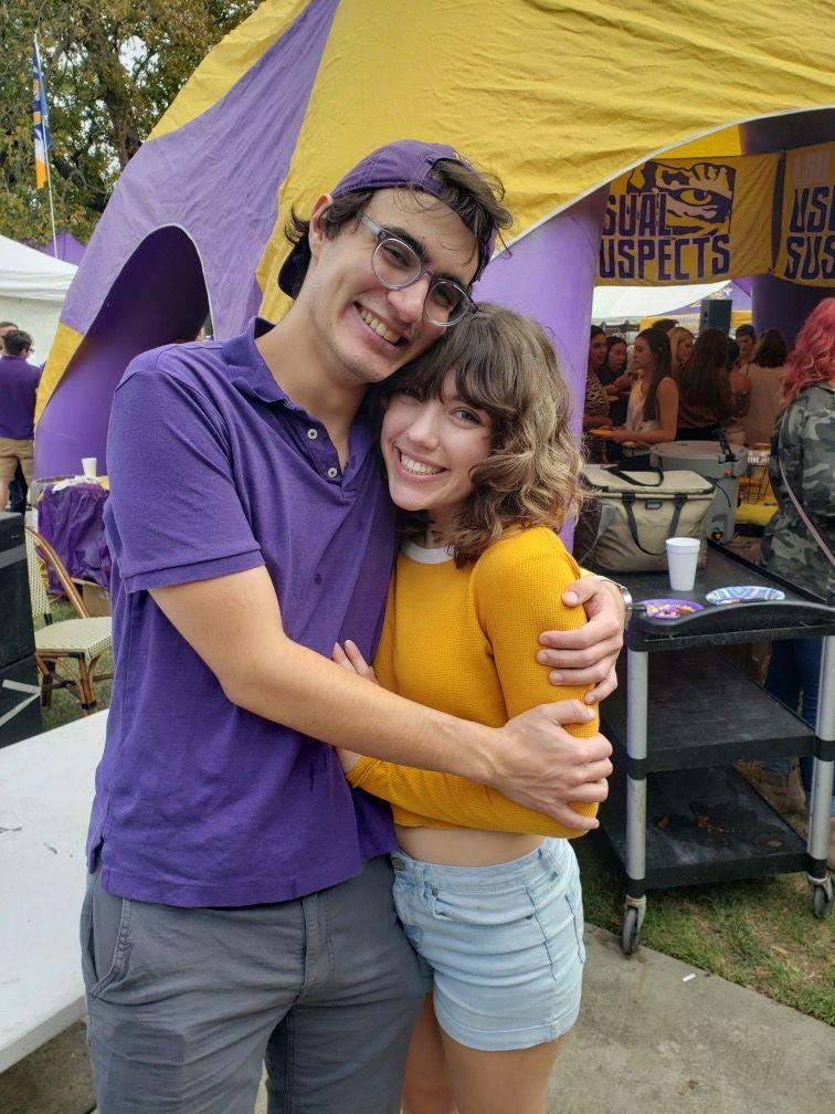 Graphic design sophomore Ben Gomez and theatre performance sophomore Rain Scott-Catoire plan on a laid back Valentine's Day celebration.