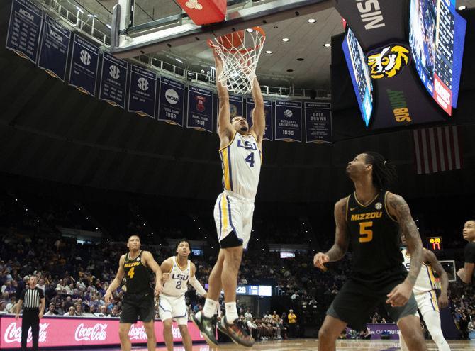 PHOTOS: LSU men's basketball defeats Mizzou