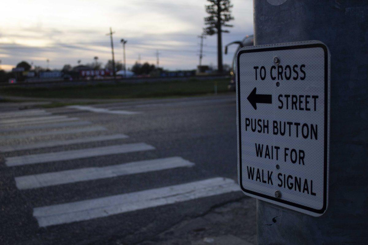 The new crosswalks and lights sit on the intersection between Jennifer Jean and Nicholson Drive on Tuesday Jan. 21, 2020.