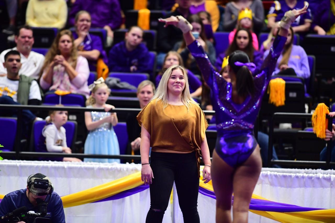 'More than a manager': Former LSU gymnast Ashlyn Kirby to be honored as manager on senior day