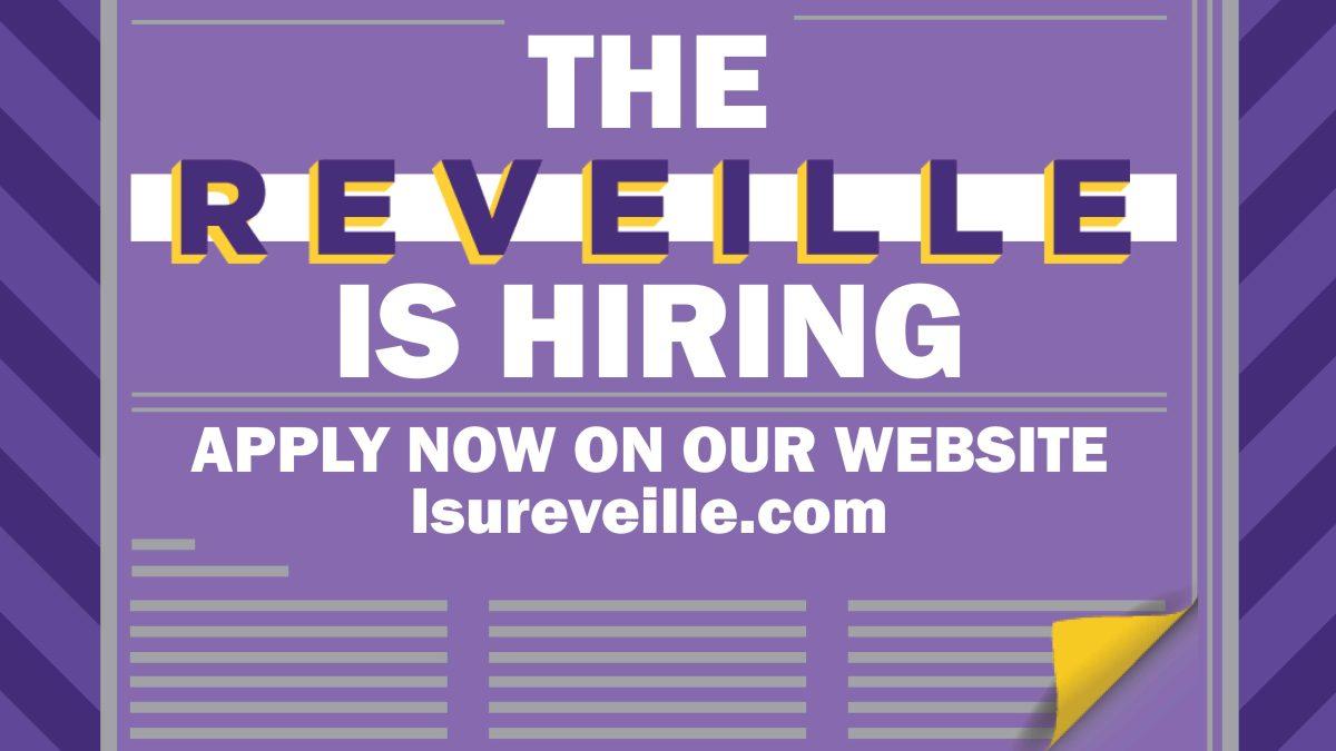 Reveille Hiring Graphic