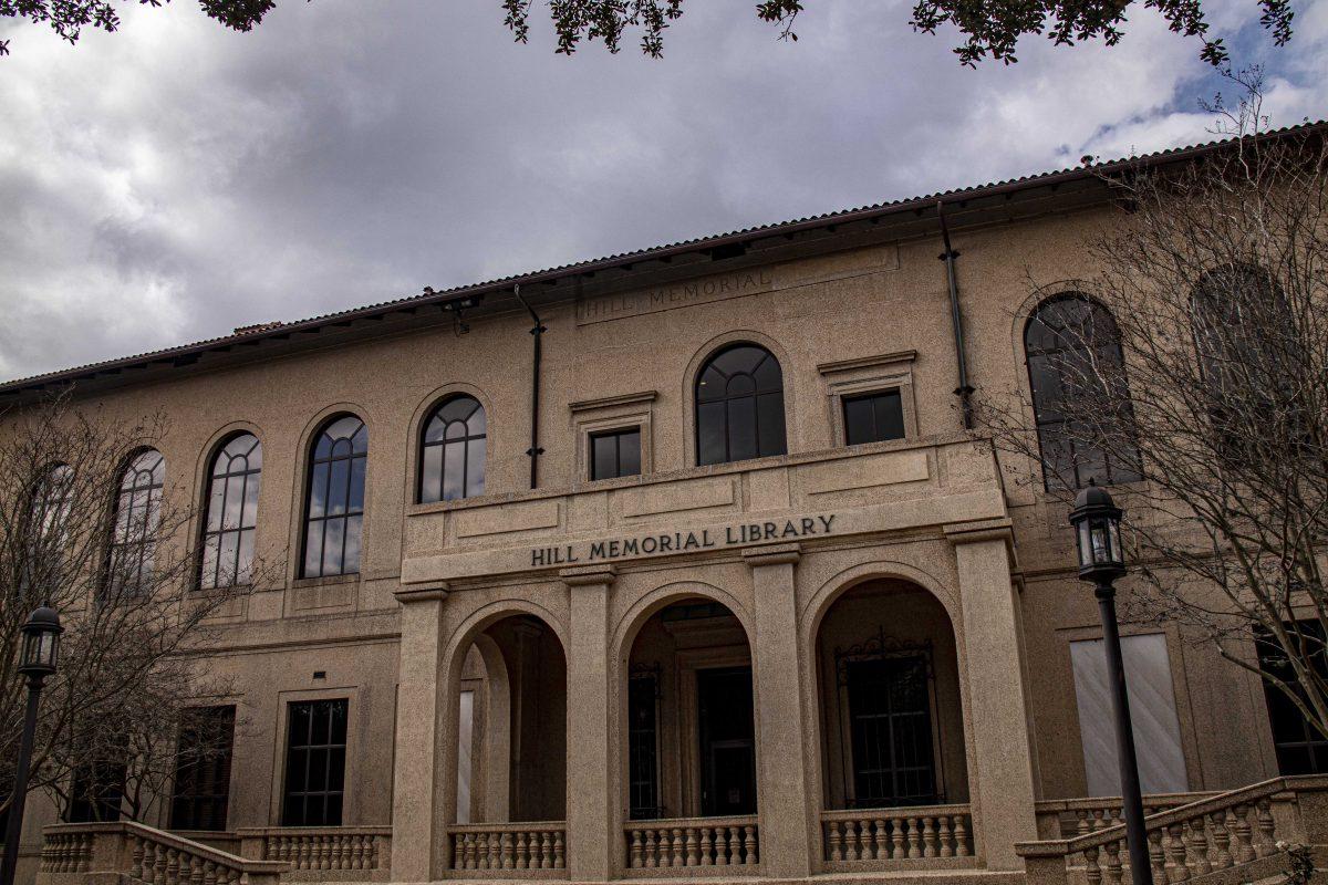 The Hill Memorial Library&#160;on Thursday, Jan. 30, 2020.