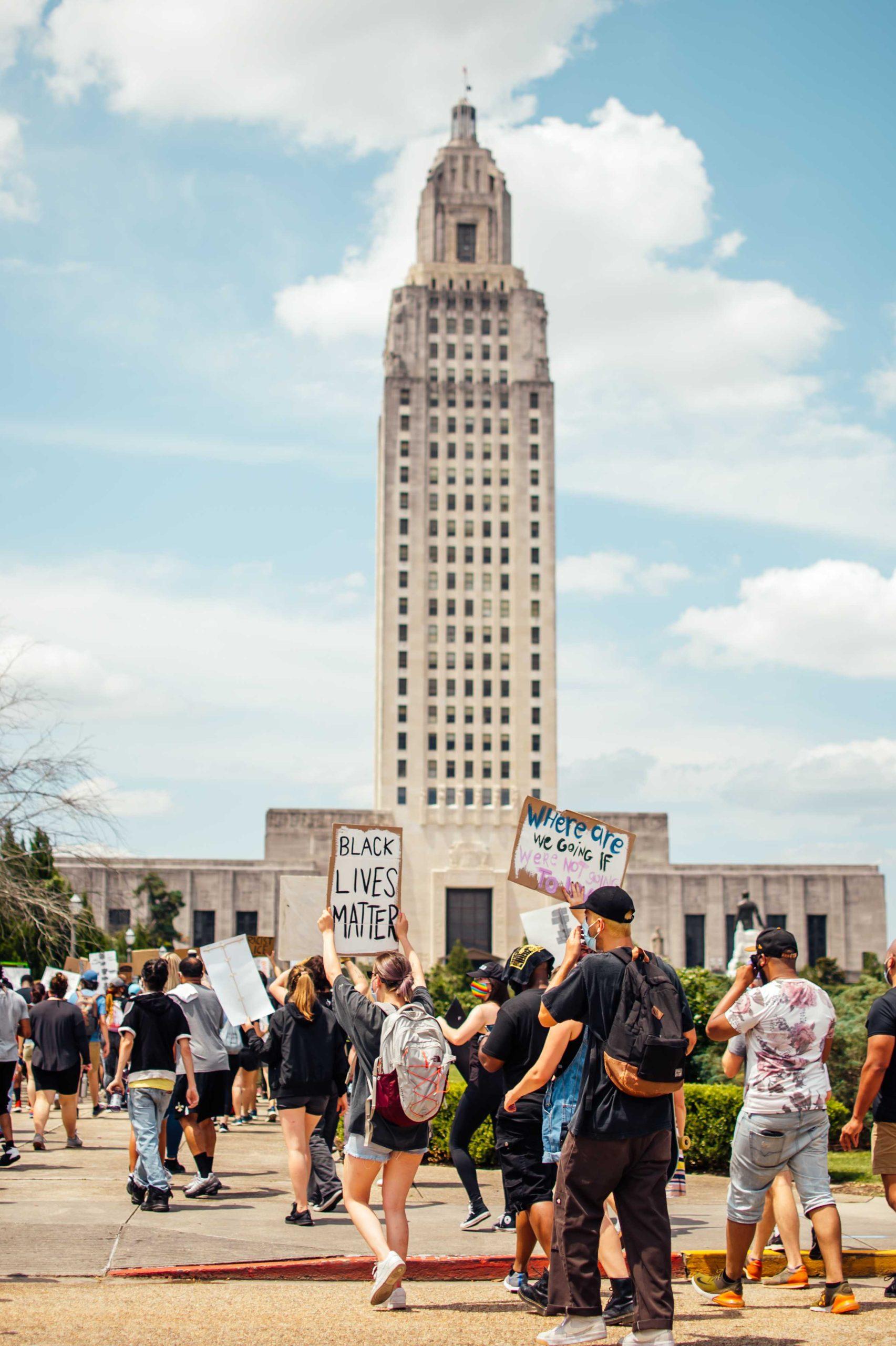 'Enough is enough': Baton Rouge community joins together against police brutality, racial injustice in protest