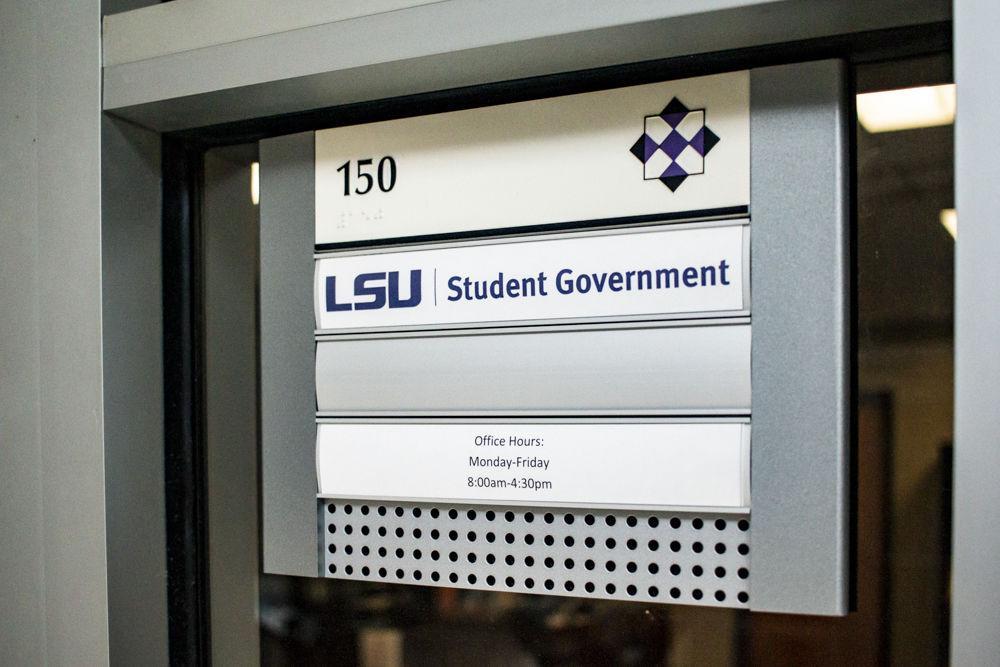 LSU Student Government office operates during normal hours in the LSU Student Union on Tuesday, Sept. 4, 2018.