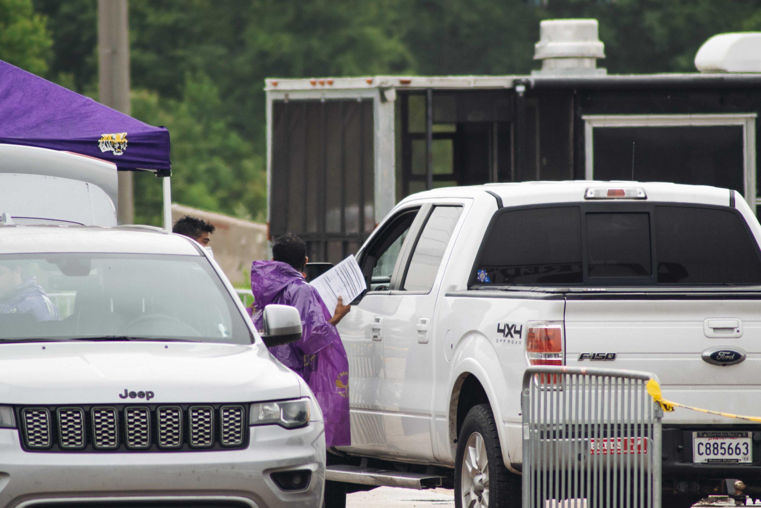 Fred's drive-thru coronavirus testing site draws huge turnout