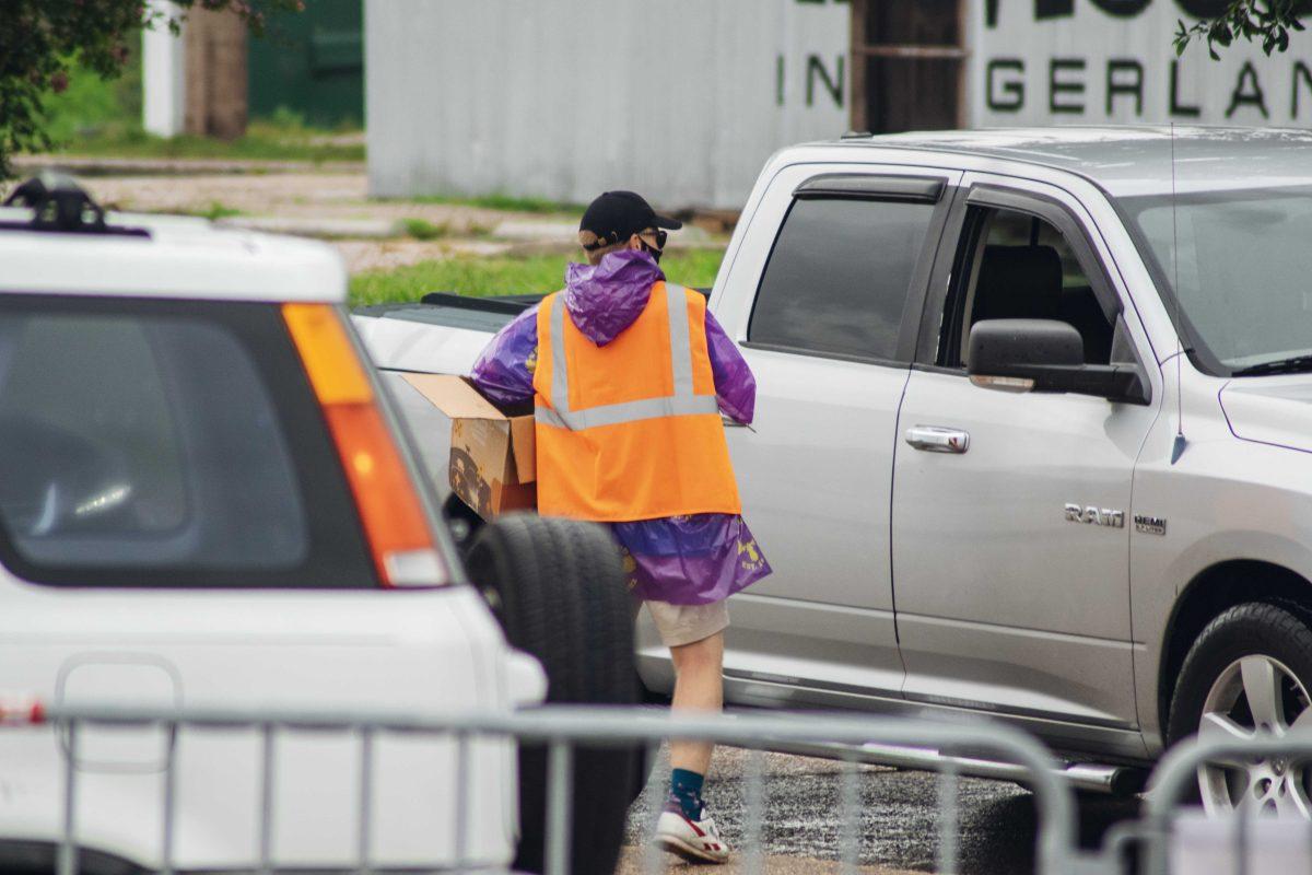 Fred's holds drive-thru coronavirus testing on Thursday, June 25, 2020 at the Fred's parking lot in Tigerland.