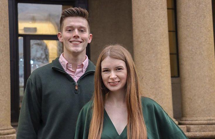 Stone Cox and Hannah Barrios ran on the "Reach" ticket, which prioritizes sustainability, accessibility, inclusivity and health and safety.