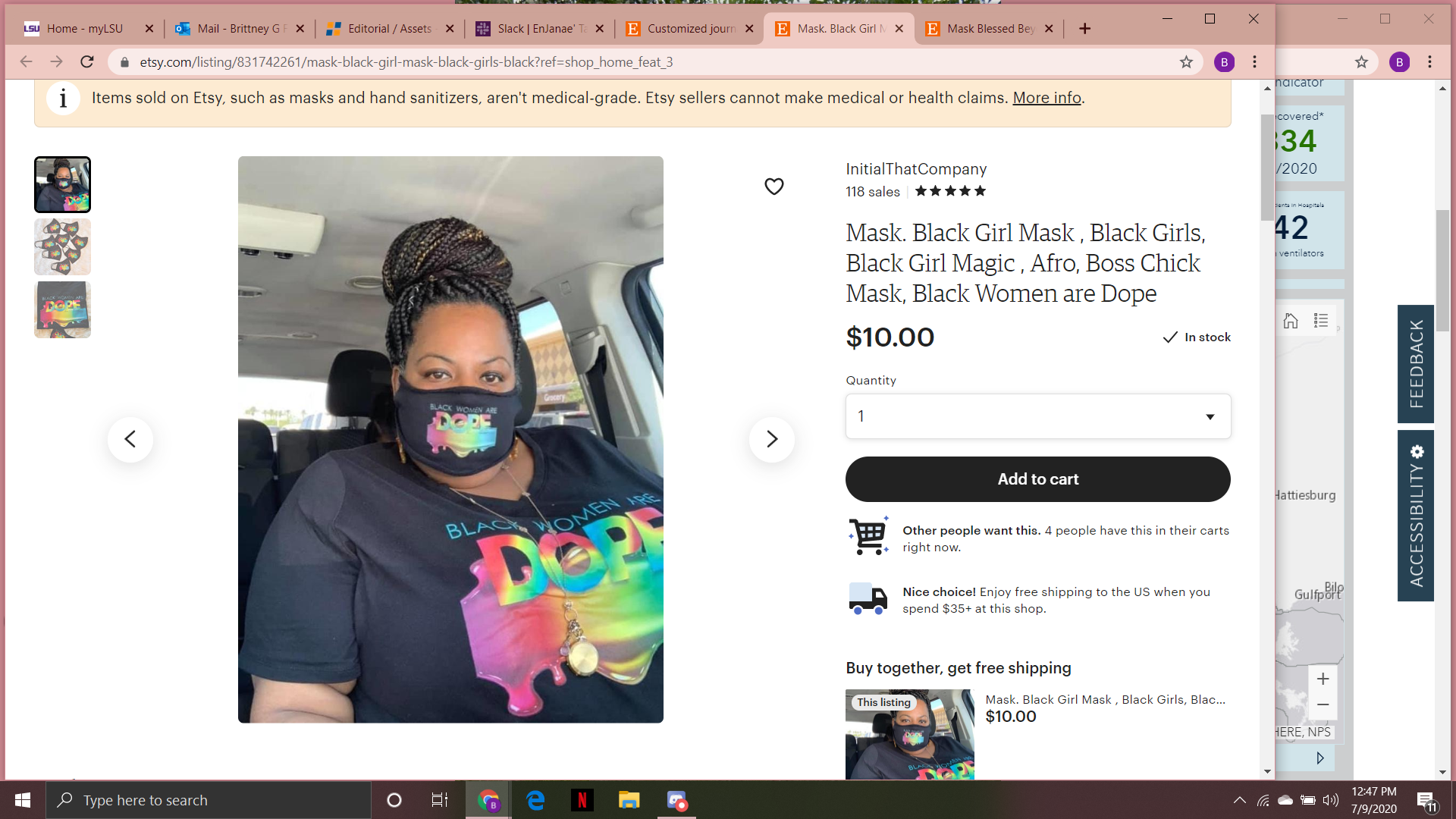 Mask ON: Black creators, local businesses, alumni sell affordable, trendy masks in Baton Rouge, online