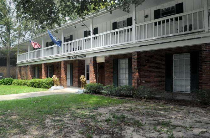 The Sigma Alpha Epsilon fraternity house on Sept. 9, 2015.&#160;