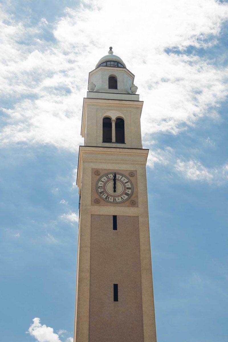 The bell tower on Wednesday, June 17, 2020 on LSU's campus.