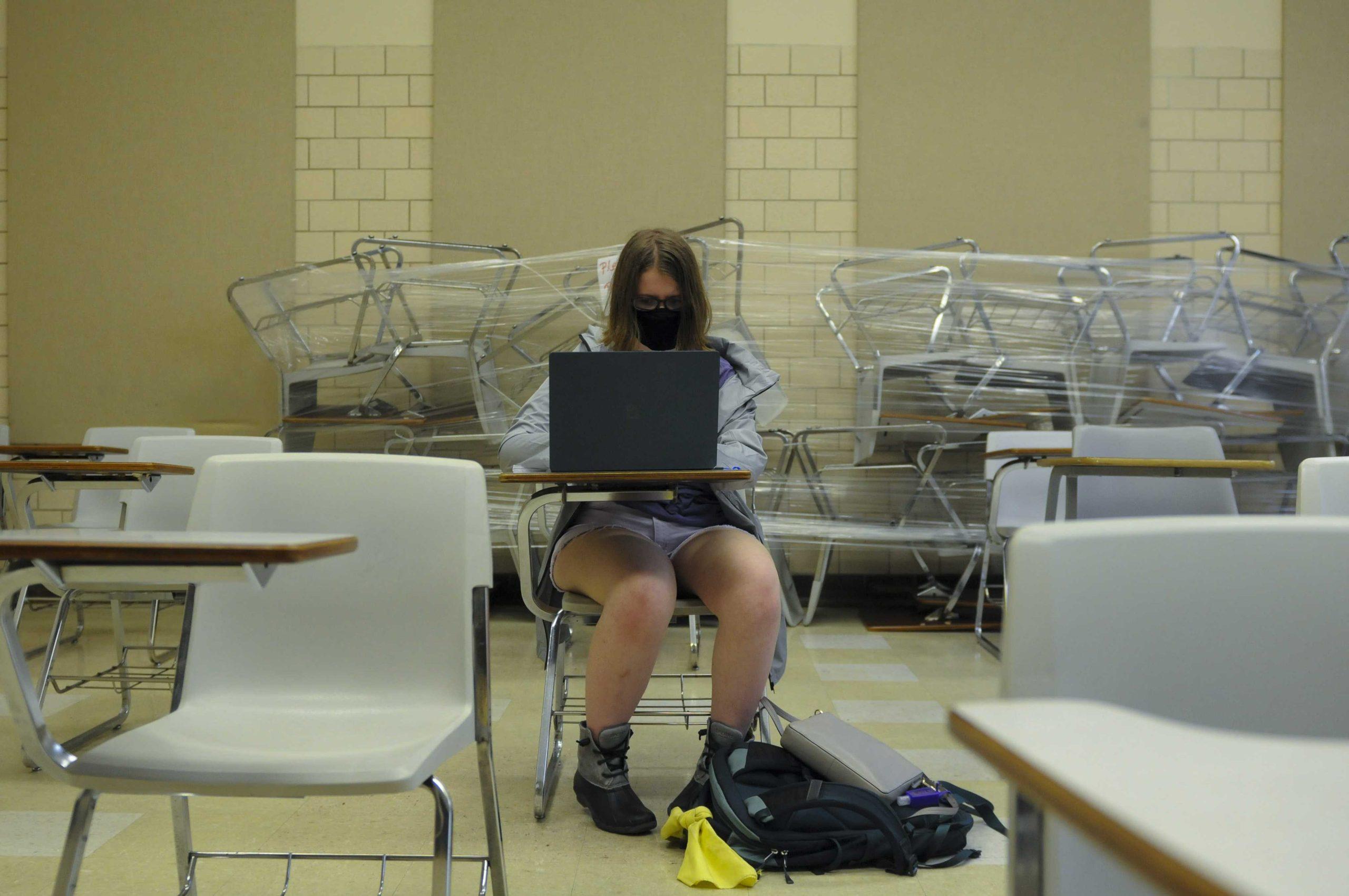 LSU sets up 'Quiet Zones' for students to attend virtual classes on campus