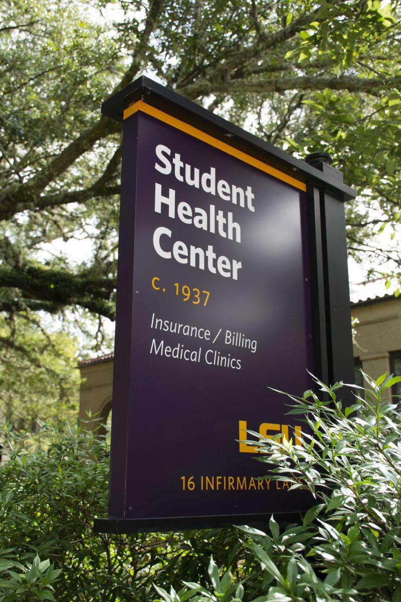 The Student Health Center sits on Thursday, Aug. 27, 2020 on Infirmary Drive at LSU.