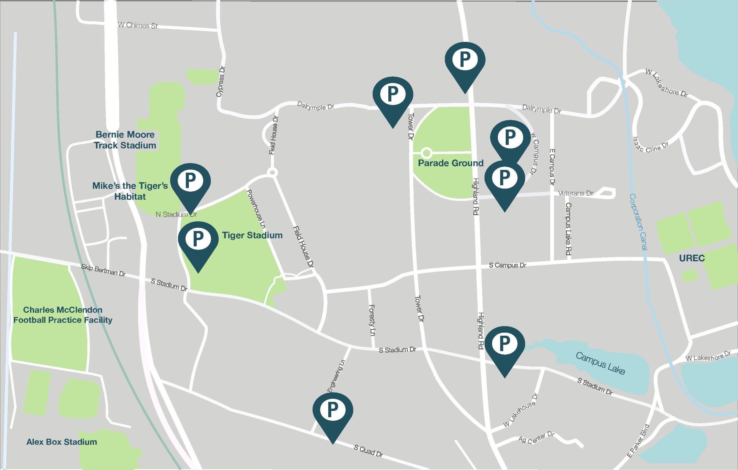 LSU offers new contactless metered parking