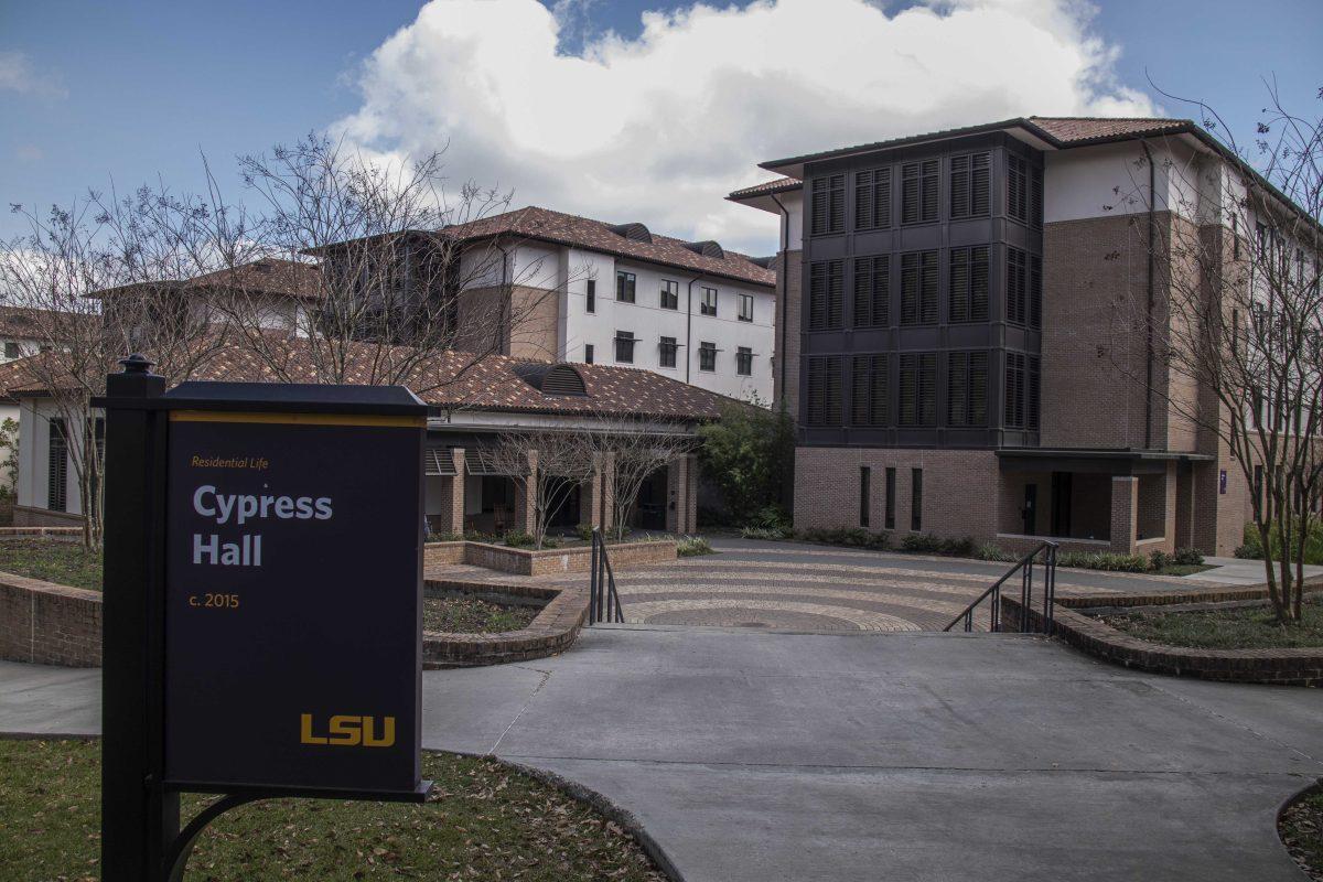 &#160;Cypress Hall sits on LSU's Campus on Thursday, March 12, 2020.&#160;&#160;