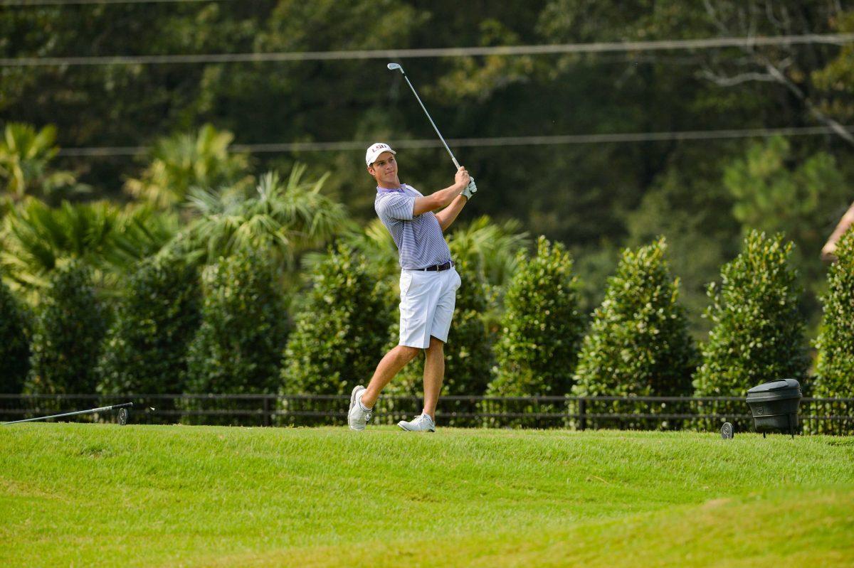 Men's Golf vs David Toms Intercollegiate Photo by Timothy Eddington/Terri Eddington. Courtesy LSU Athletics