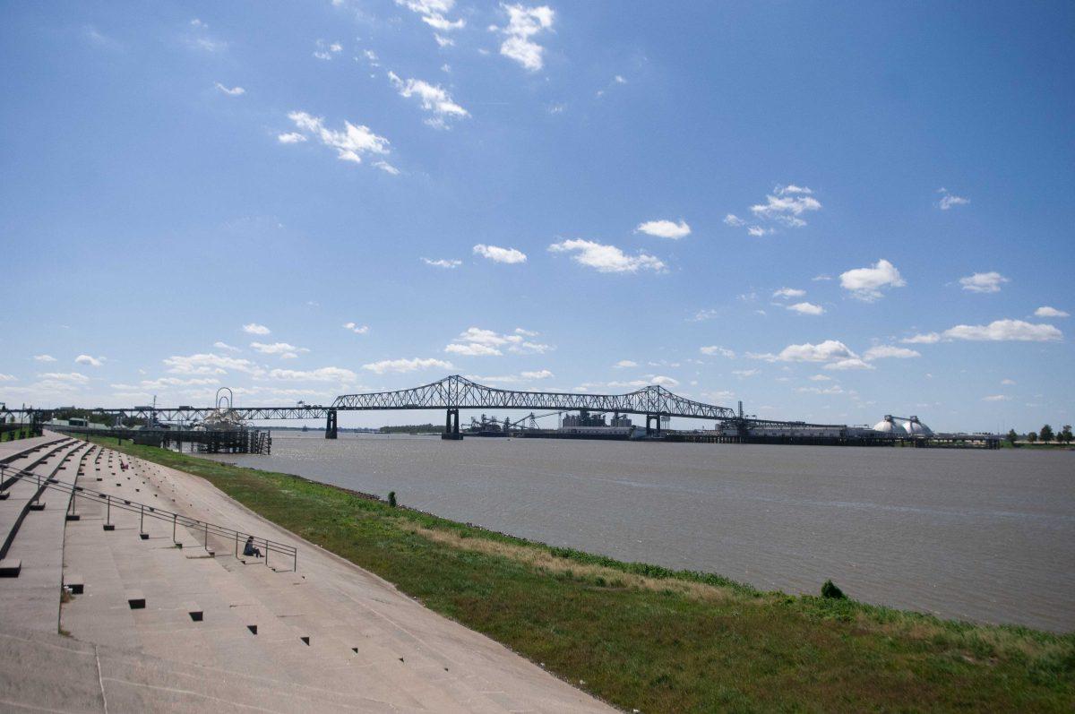 The Misssissippi River bridge sits on Tuesday, Sept. 29, 2020 on the Mississippi River.