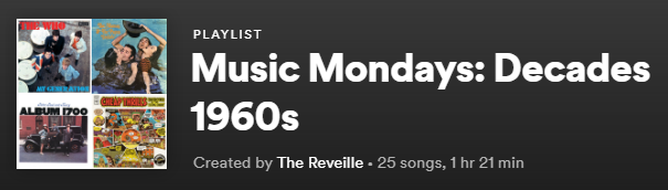 Music Mondays Decades: Listen to the swinging hits of the '60s