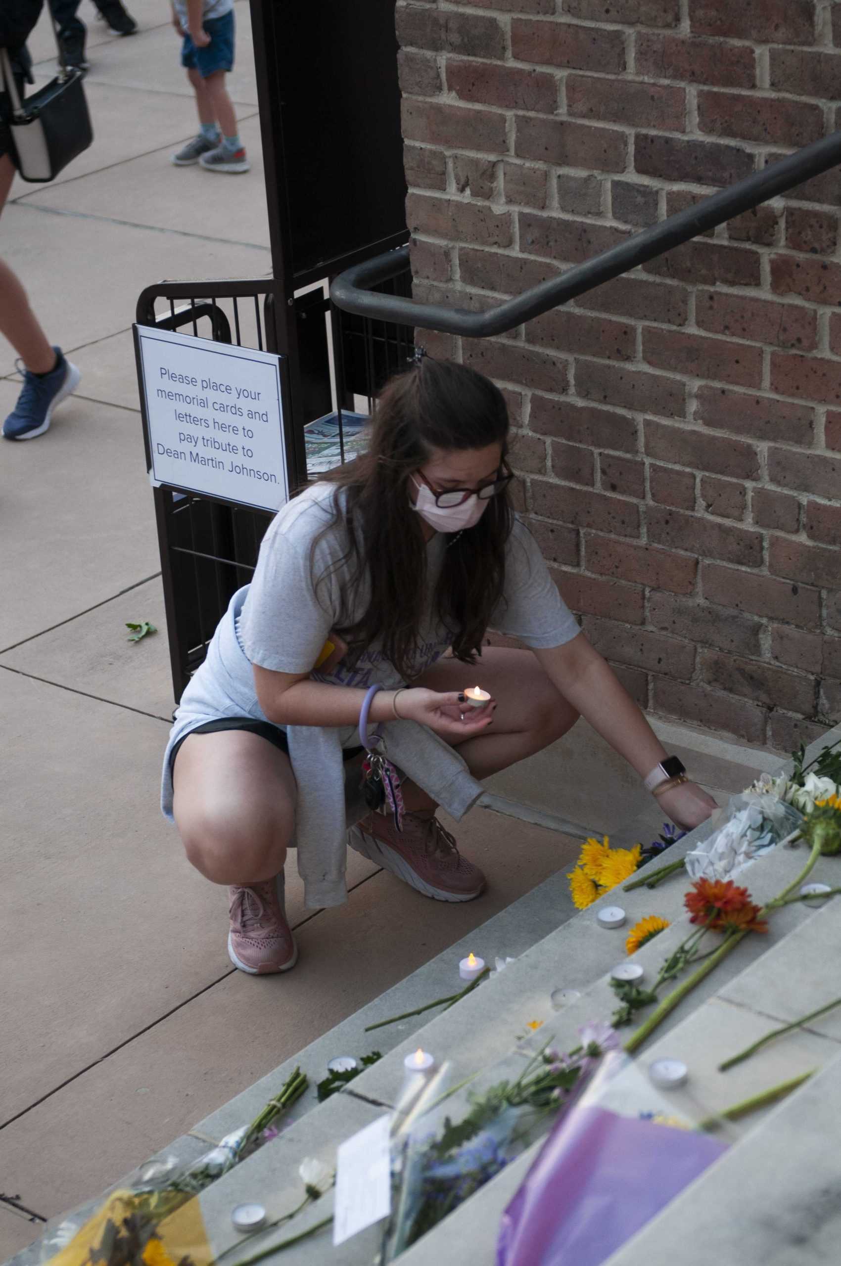 LSU community members gather at vigil remembering Dean Martin Johnson