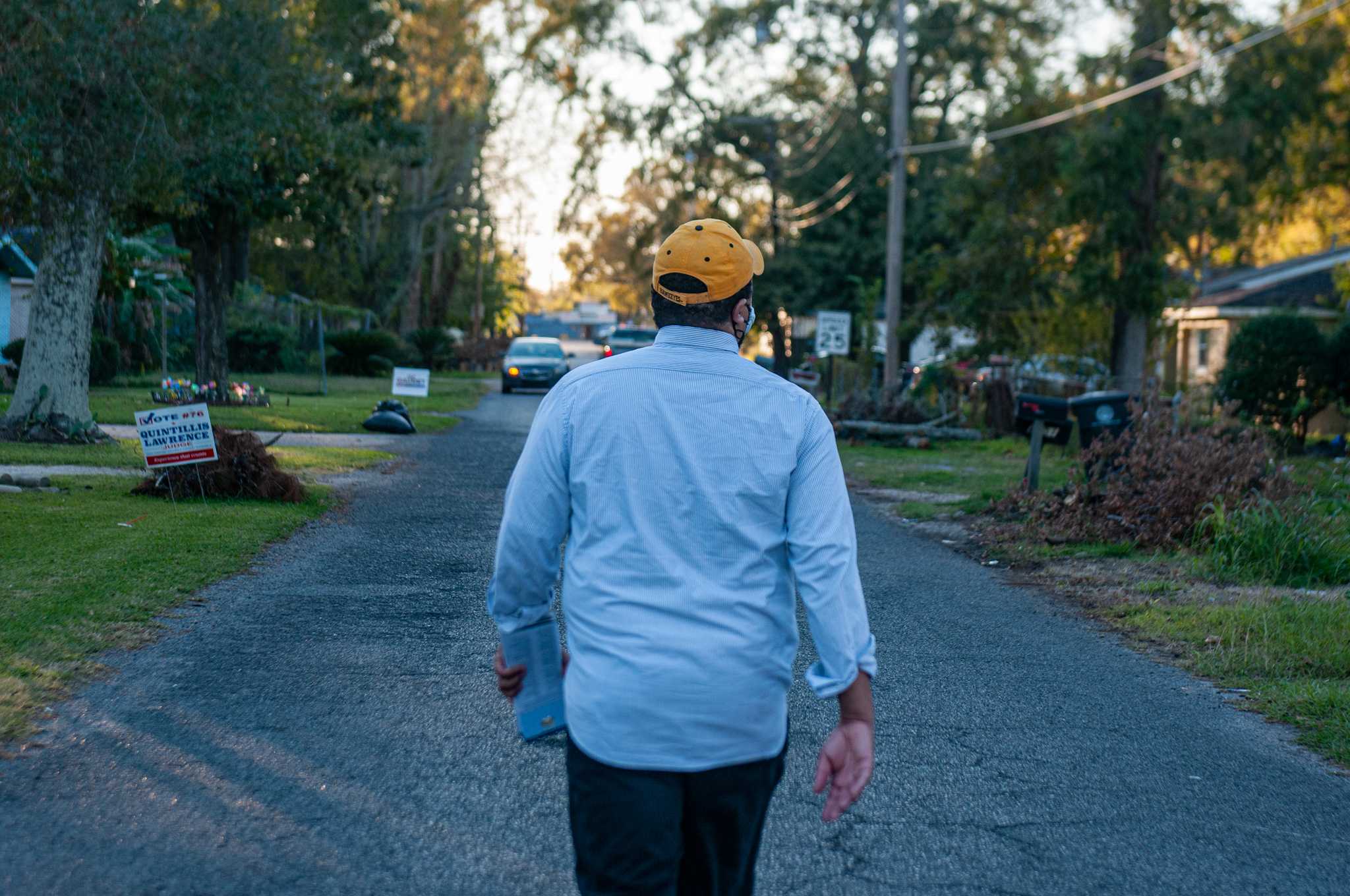 PHOTOS: Volunteers Canvass Neighborhoods On Election Day