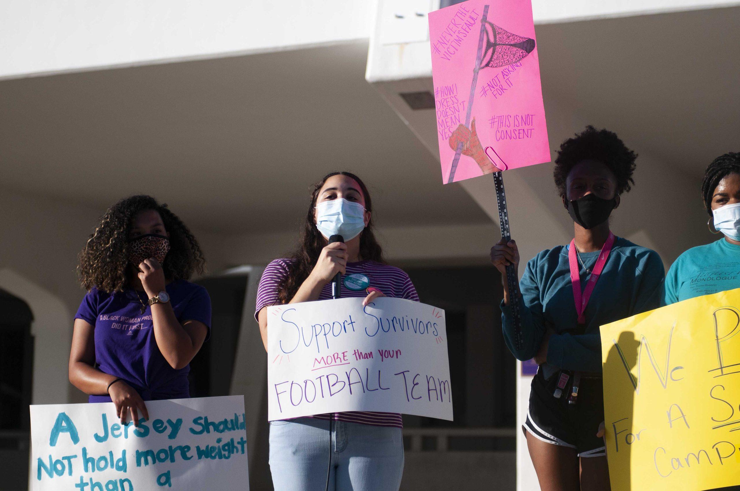 PHOTOS: LSU students protest against sexual assault