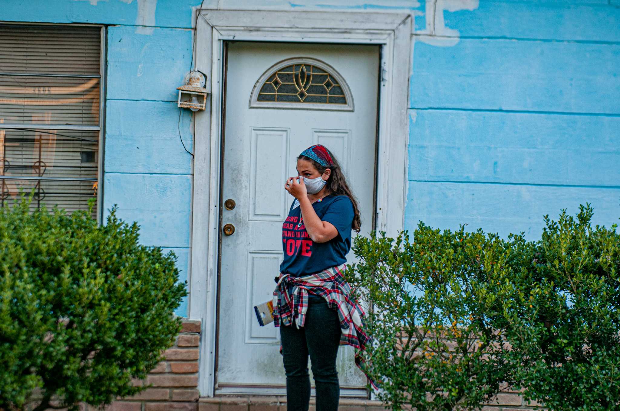 PHOTOS: Volunteers Canvass Neighborhoods On Election Day