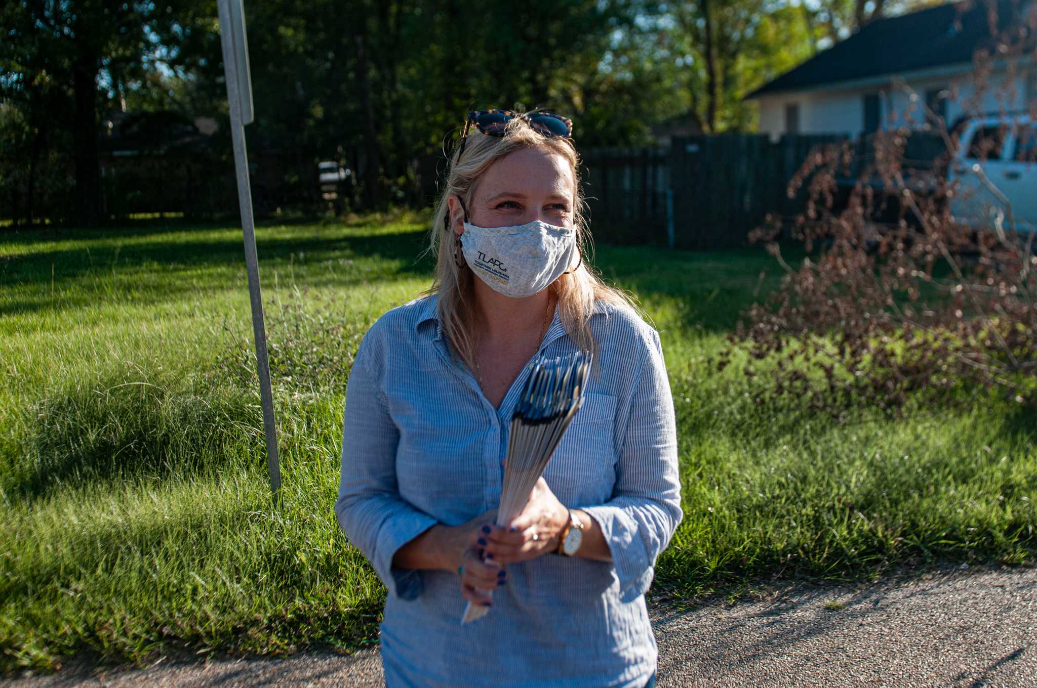 PHOTOS: Volunteers Canvass Neighborhoods On Election Day