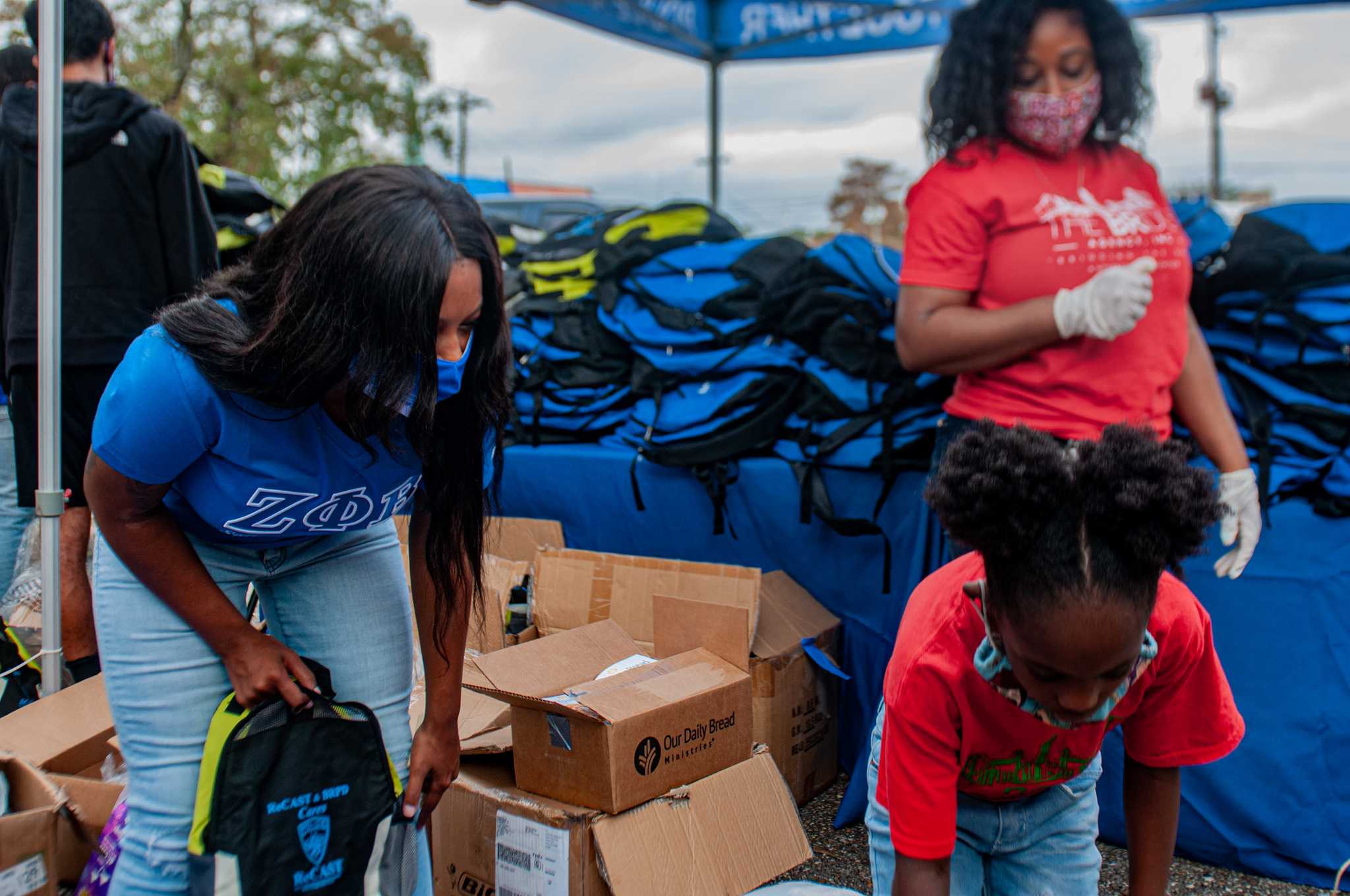 PHOTOS: BRPD and ReCAST Cares hosts annual homeless outreach