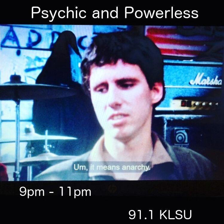 Psychic and Powerless 11/4/20