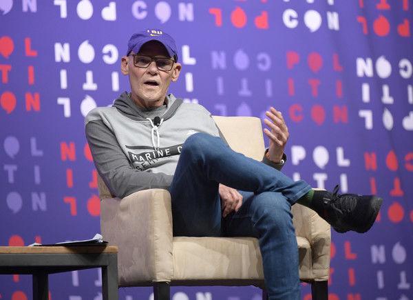 James Carville speaks at the first day of Politicon 2019, on Oct. 26.