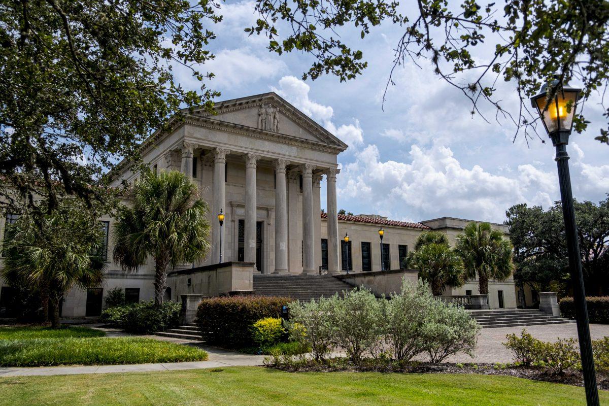 The LSU Law Center operates during normal business hours on Wednesday, Sept. 18, 2019, on Highland Rd.