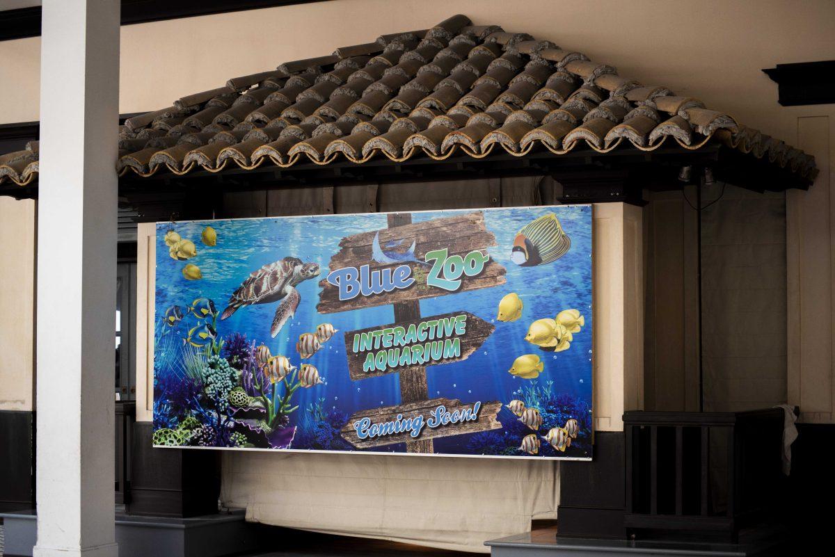 The Mall of Louisiana incorporates an interactive aquarium where Hollister once stood on Friday Oct. 30, 2020 on Bluebonnet Blvd.