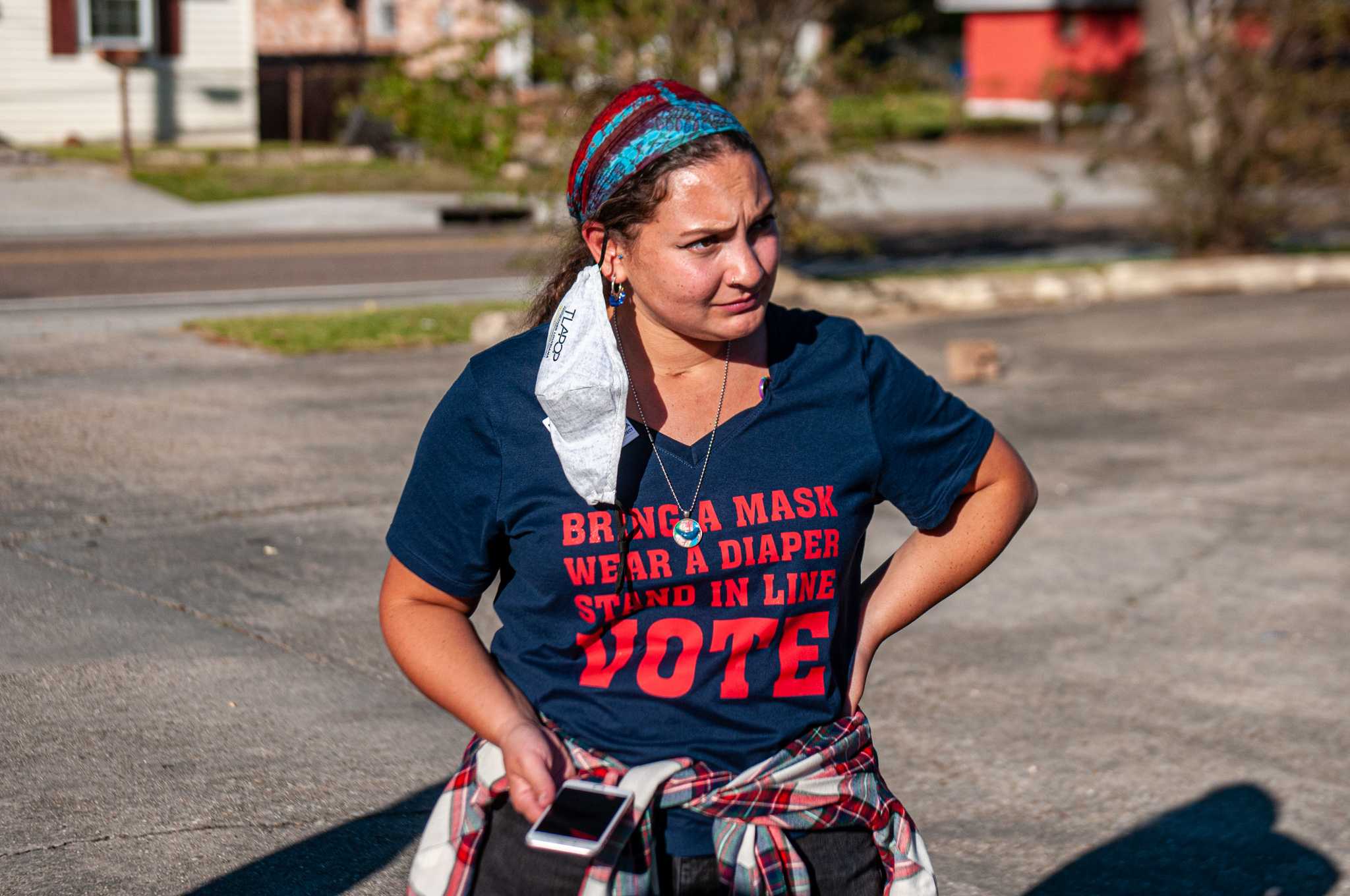 PHOTOS: Volunteers Canvass Neighborhoods On Election Day