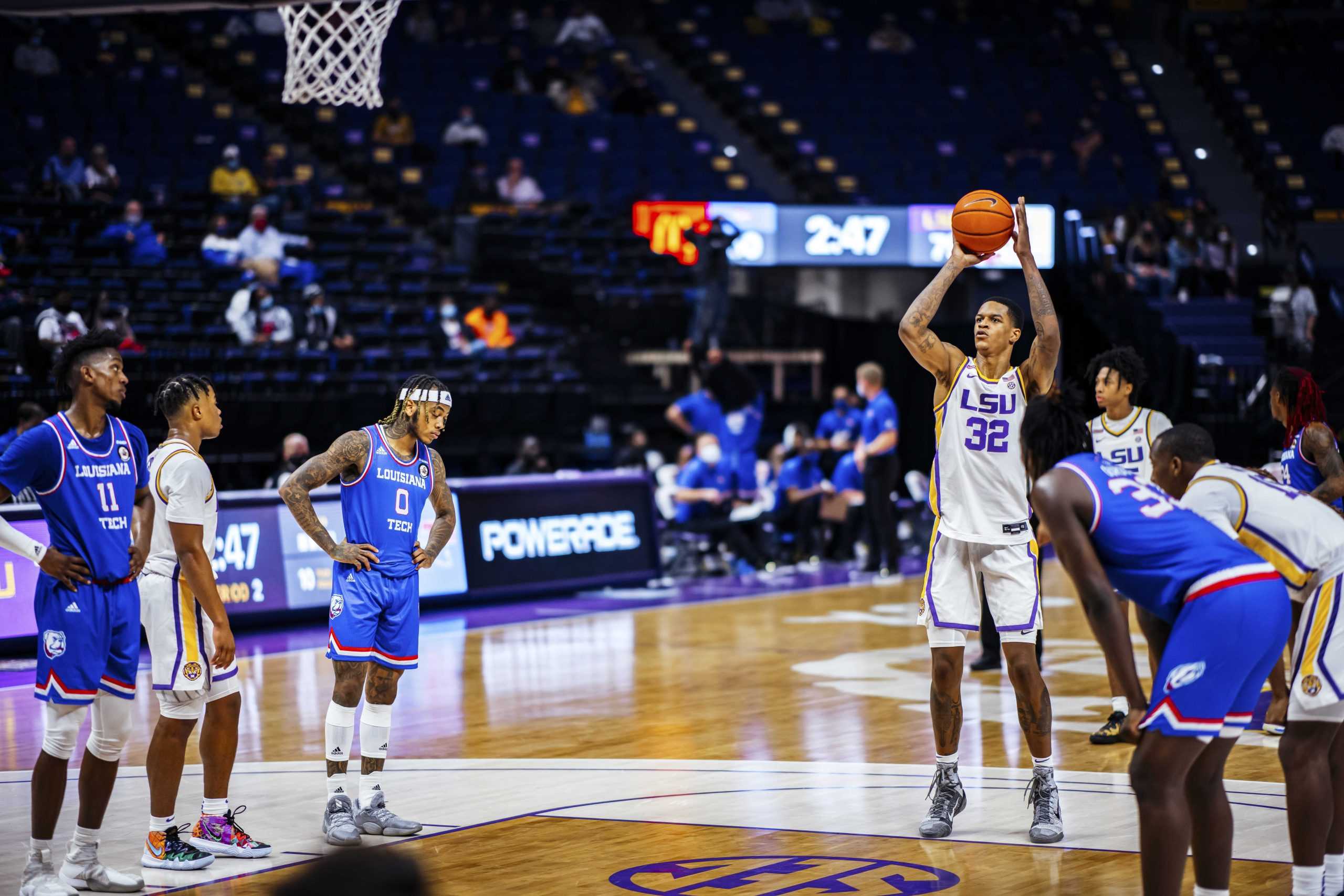 PHOTOS: LSU men's basketball defeats LA Tech