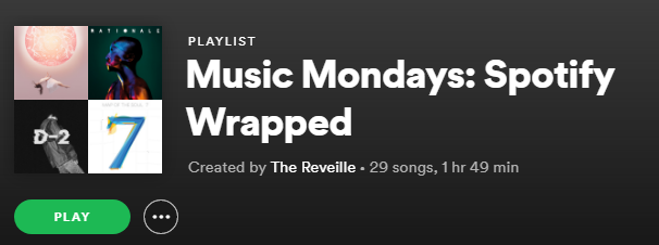 Music Mondays: Rewind 2020 with the entertainment section's favorite songs