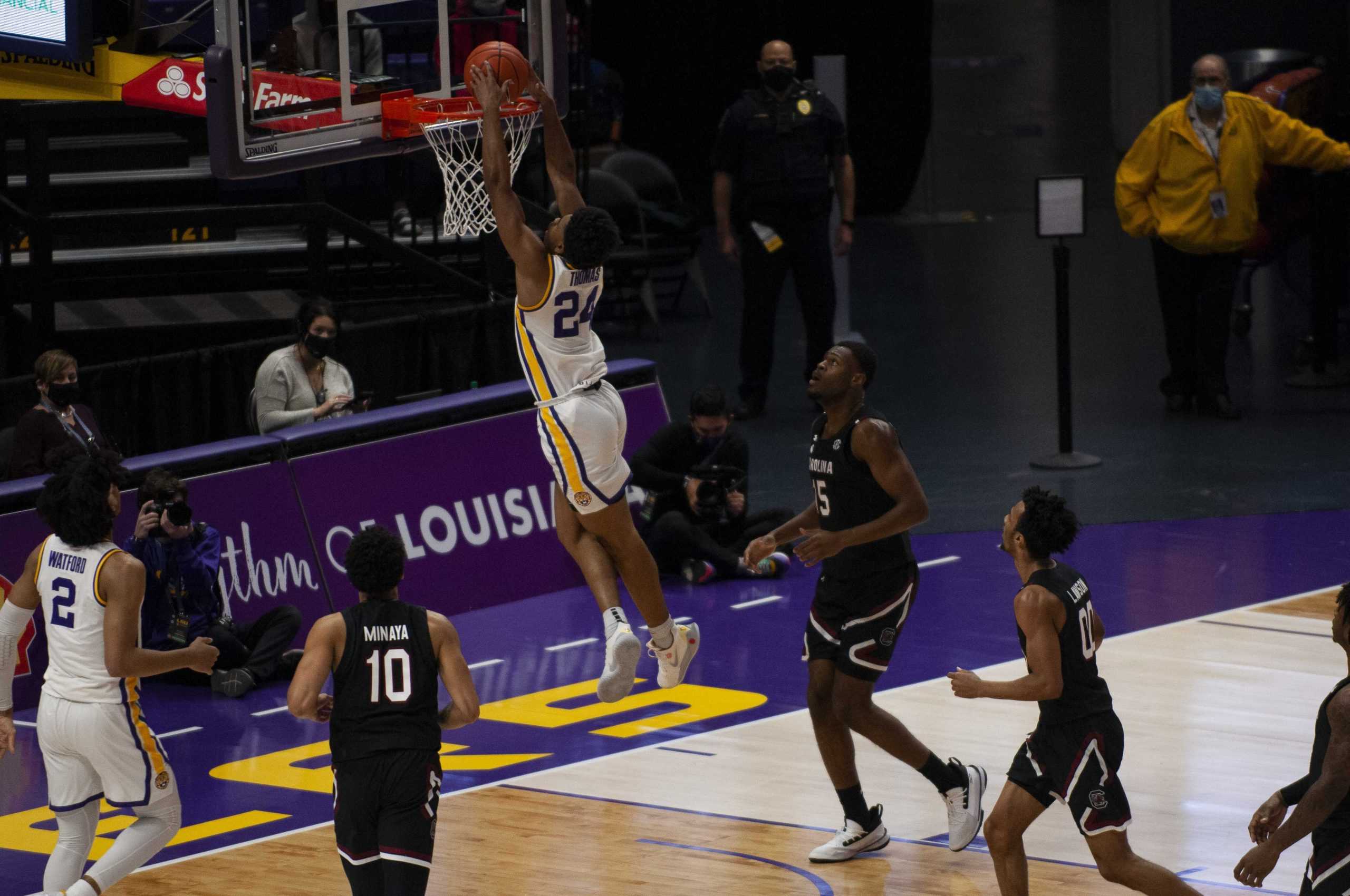 PHOTOS: LSU men's basketball defeats South Carolina