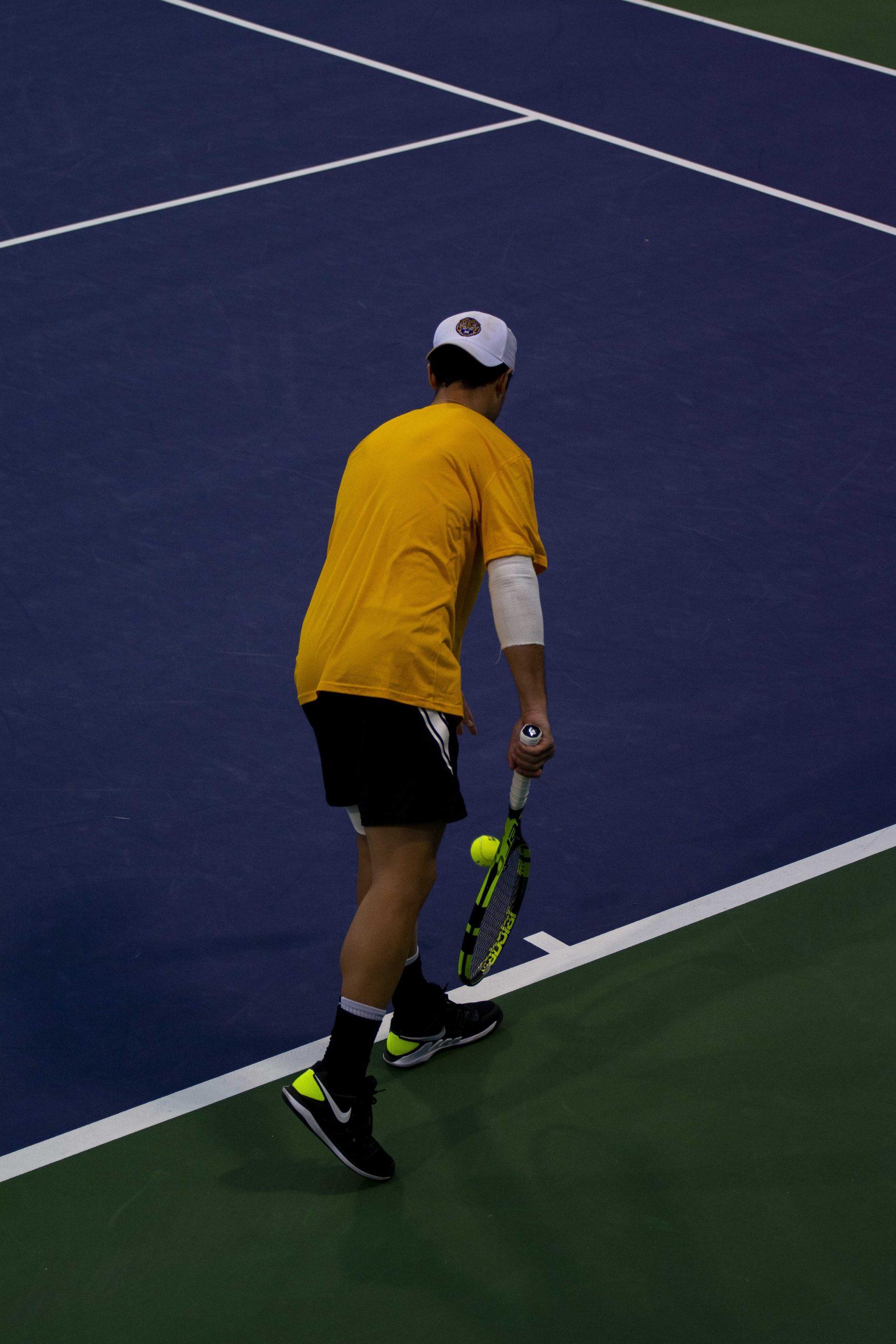 PHOTOS: LSU men's tennis defeats UL-Lafayette